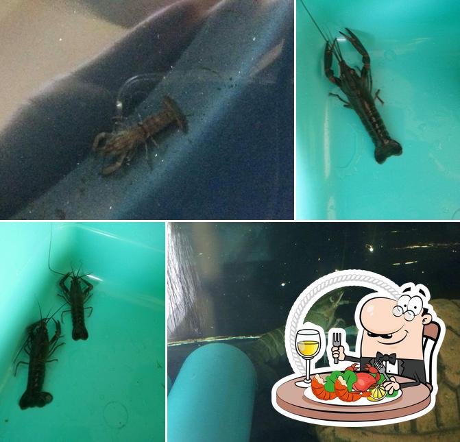 กุ้งโกสกุ้งก้ามแดงบางแสน