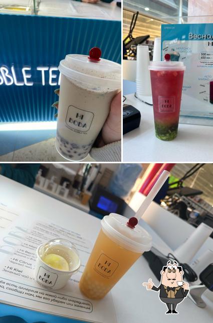 Вы можете заказать напитки из меню