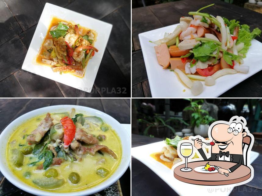 ร้านป้าบัว ด่านสำโรง 32 Samrong