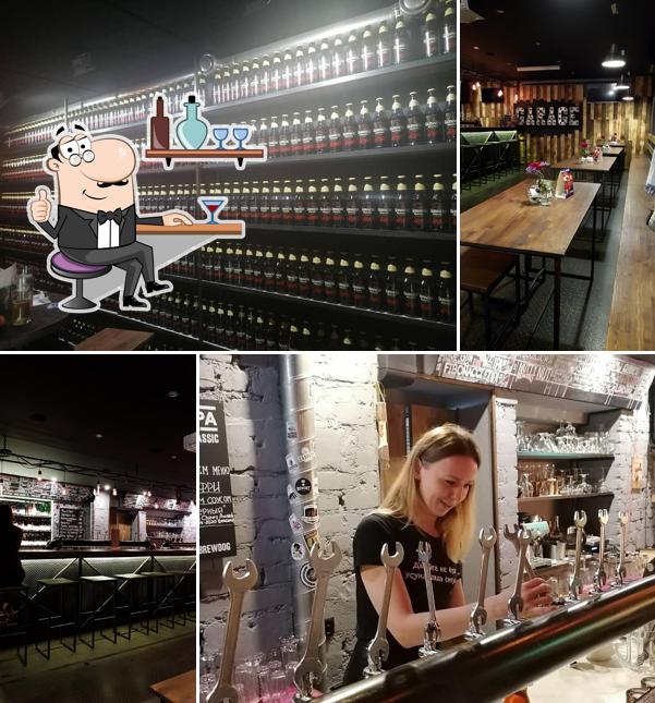 Забронируйте столик в "Гараже"