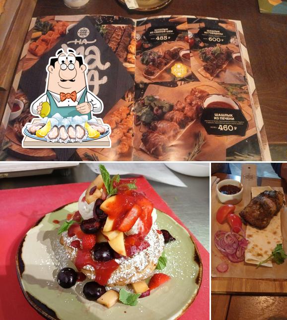 Устрицы в "Аджикинежали"