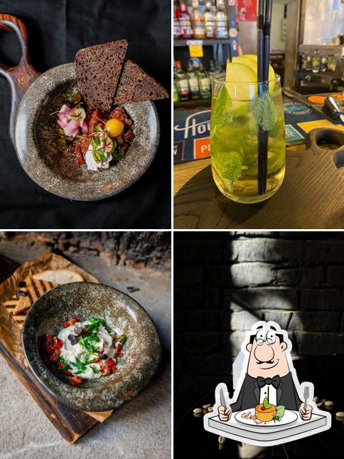 Еда в "HOPMALT PUB"