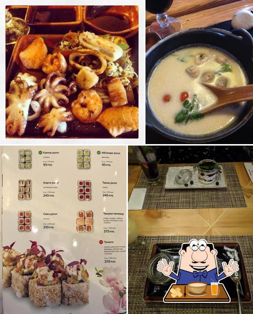 Блюда в "Тануках"