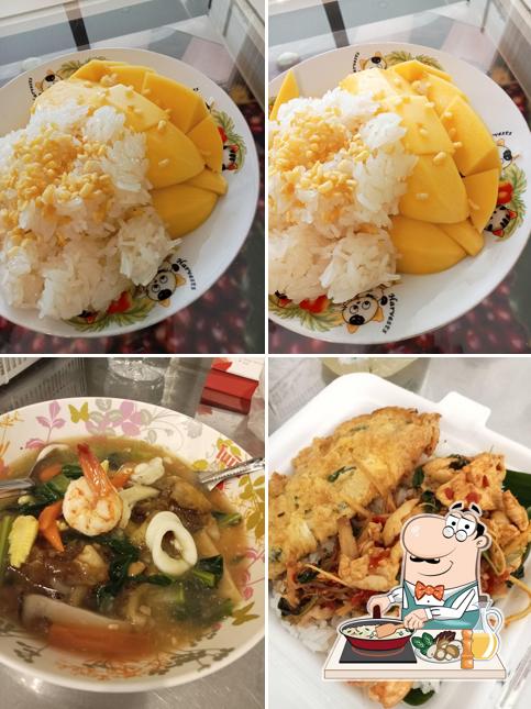 ร้านอาหารตามสั่งและขนม