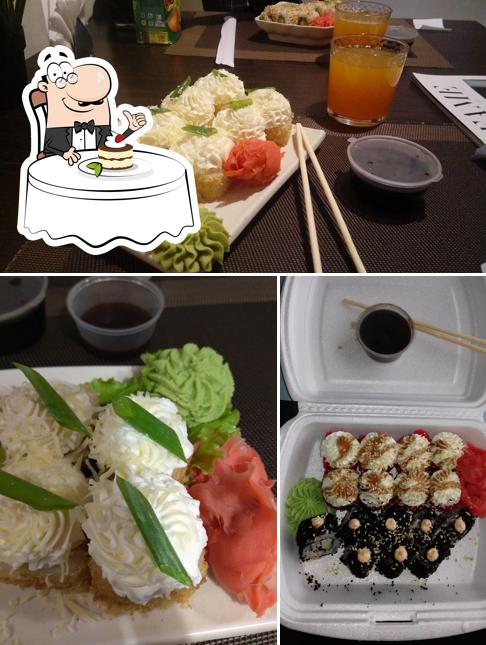 "Кинг Суши" представляет гостям разнообразный выбор десертов