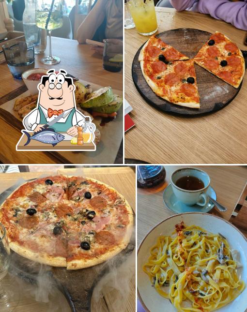 Лосось гриль в "Перчини"