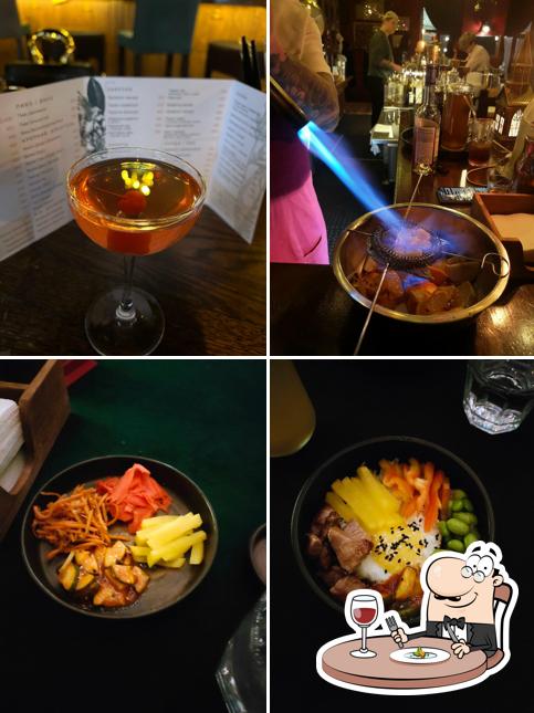 Еда в "Ботаник Бар-гербарий"