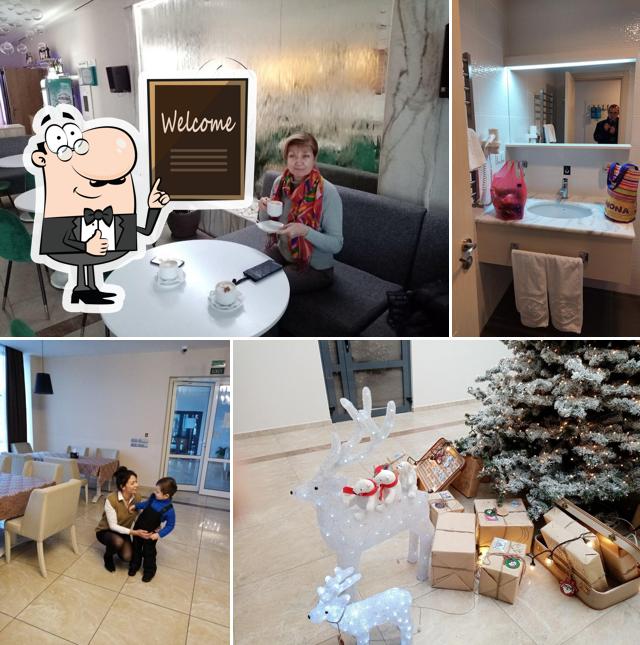 Это снимок ресторана "Отель Аква-Минск"