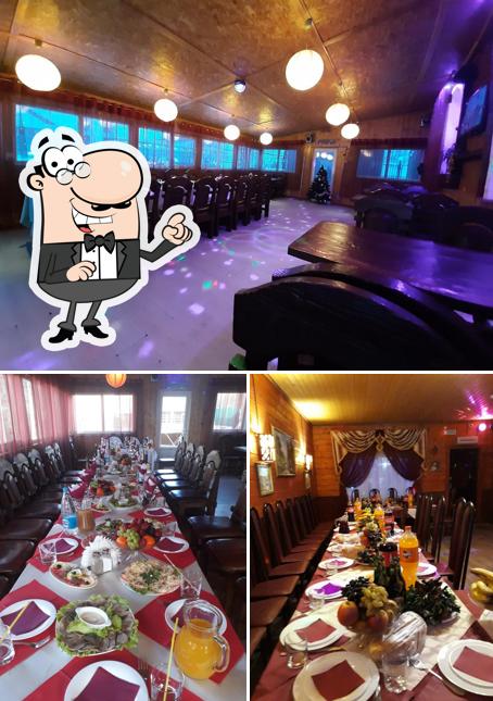 Посмотрите на внутренний интерьер "Семейного очага"