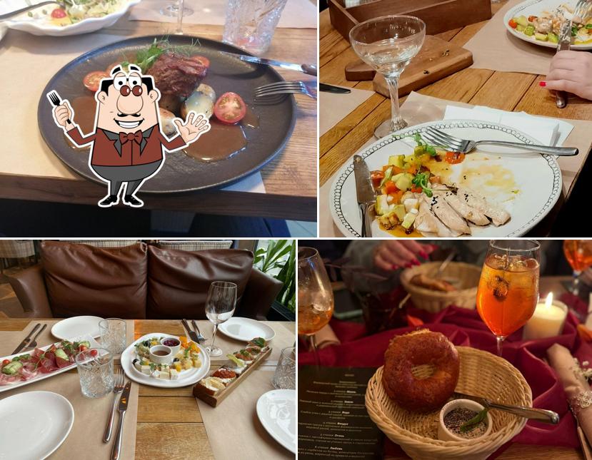 Блюда в "Боне Апп кафе"