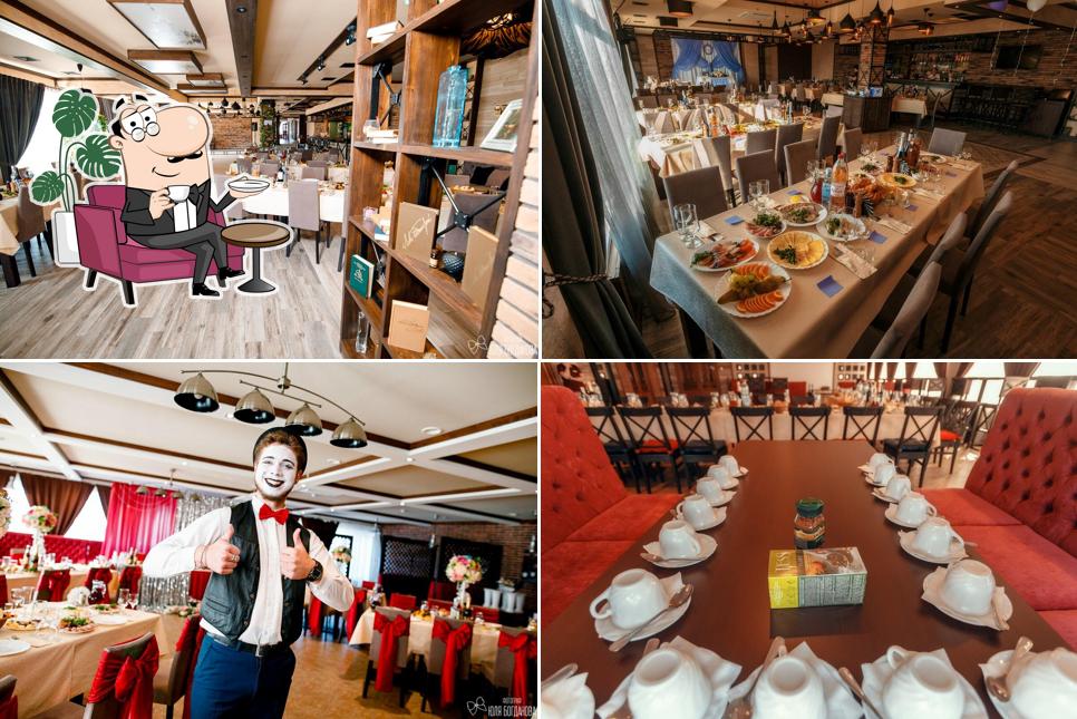 Посмотрите на внутренний интерьер "Южные ворота"