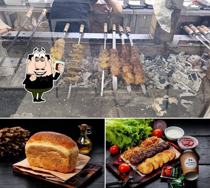 "Шампурико" предоставляет гостям широкий ассортимент напитков