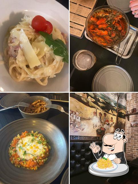 Паста карбонара в "1.19"