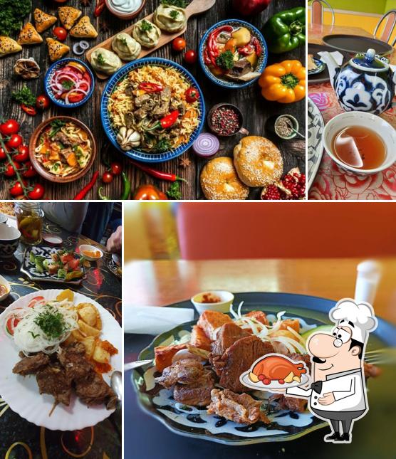 Утка по-пекински в "Кафе узбекской кухни "Самарканд""