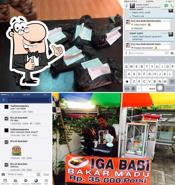 IGA BABI BAKAR MADU