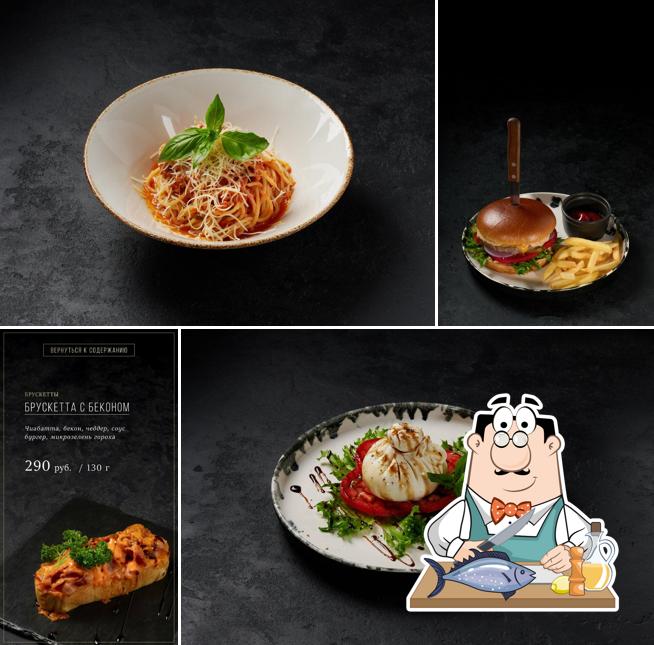 Лосось гриль в "Эйфории"