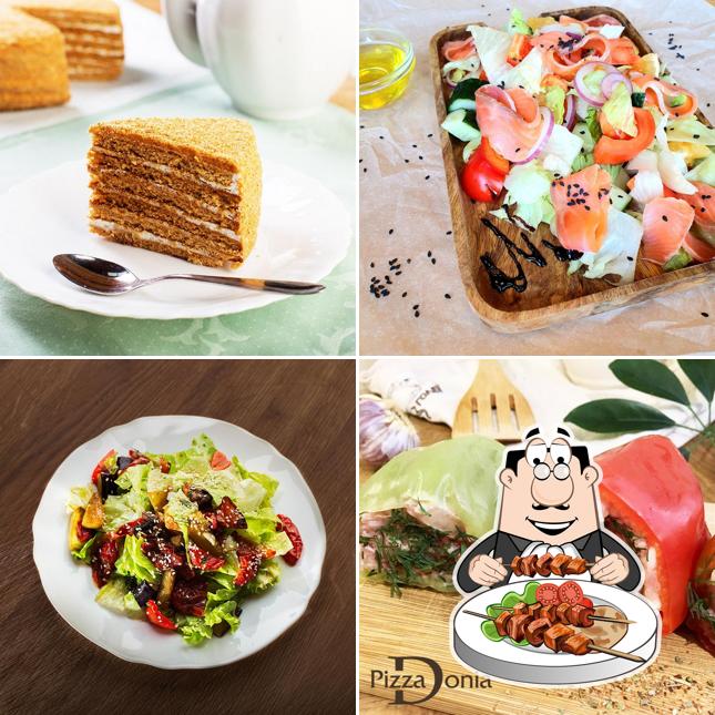 Еда в "ПиццаДония"