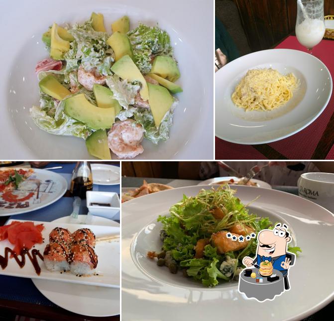 Еда в "Sapore Pizza"