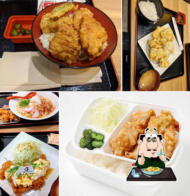 からあげ、定食、丼 がブリチキン。土岐プレミアムアウトレット店