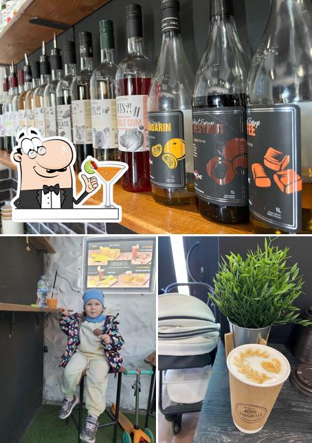 Закажите напиток из меню