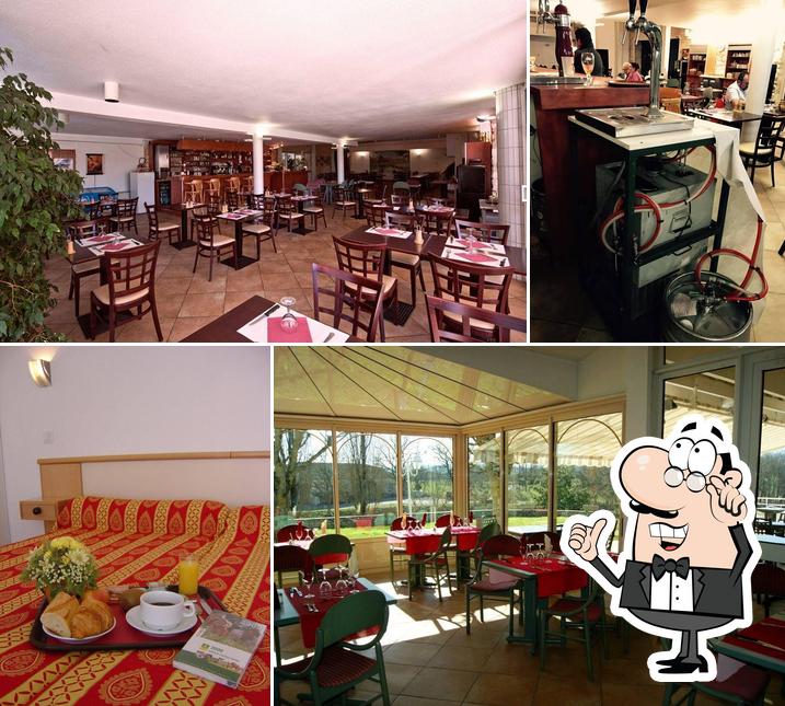 Hôtel-Restaurant La Dame du Lac à Monflanquin