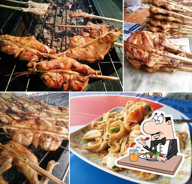 ร้านน้องหนึ่งไก่ย่างไม้มะดัน