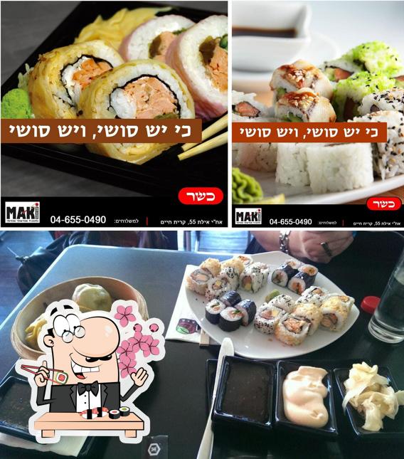 מאקי סושי בר קריות Maki
