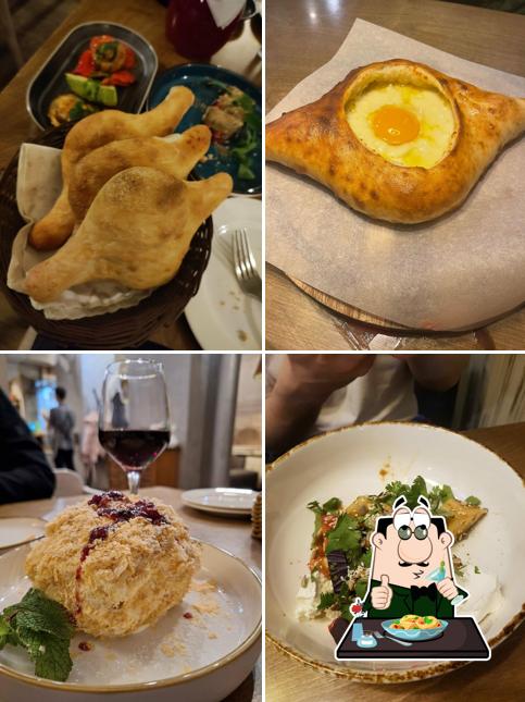 Еда в "Добром грузине"