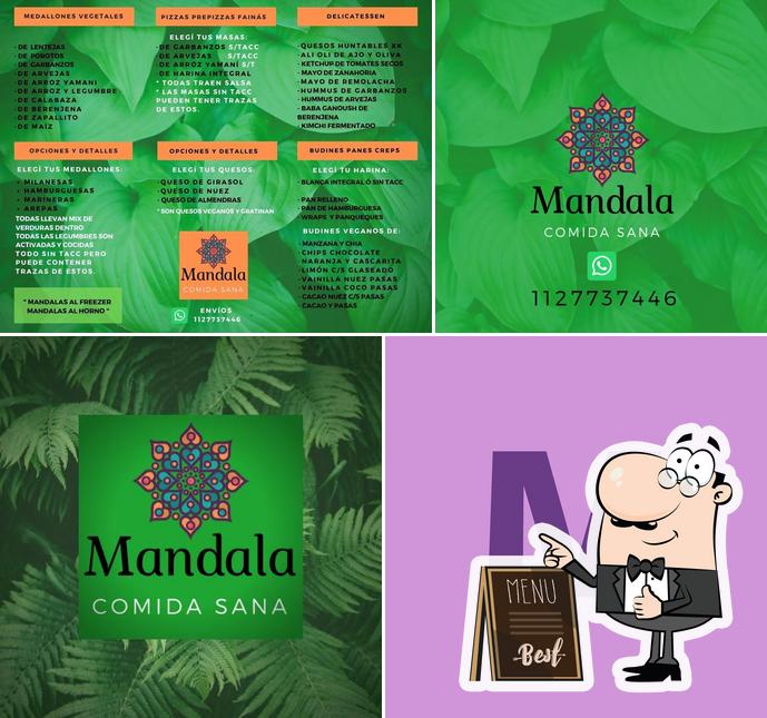 Mandala Comida Sana