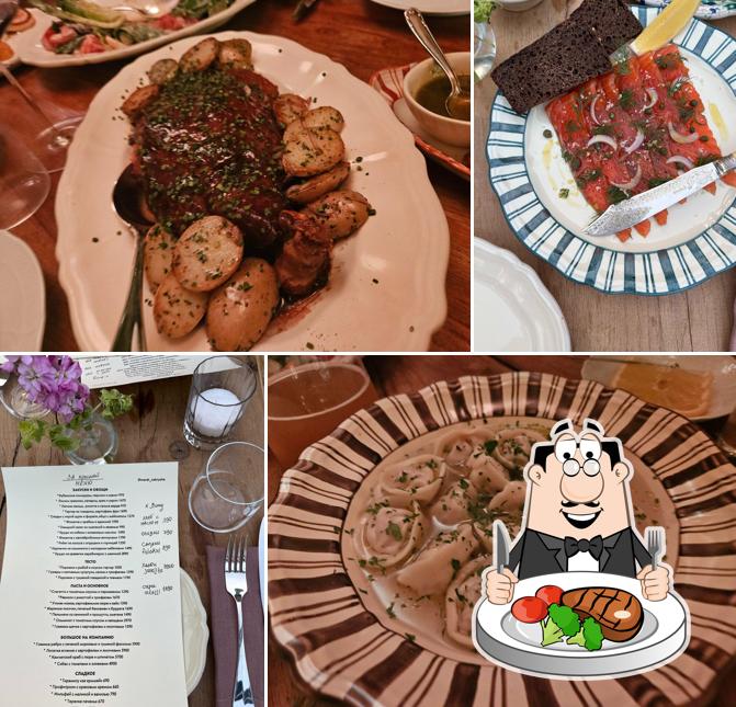 Стейк в "За Крышей"