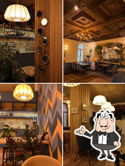 Посмотрите на внутренний интерьер "Птичка"