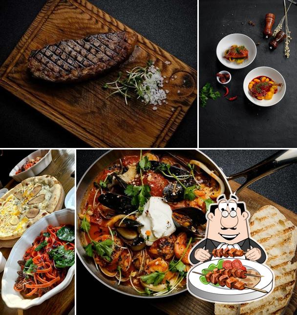 Блюда в "Smoky People"