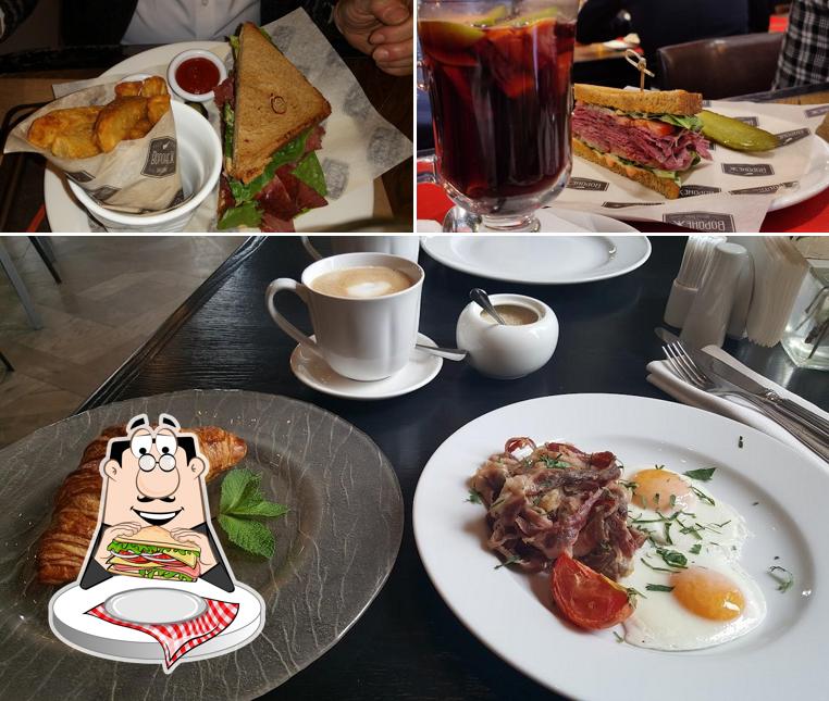 Клубные сэндвичи в "Воронеже"