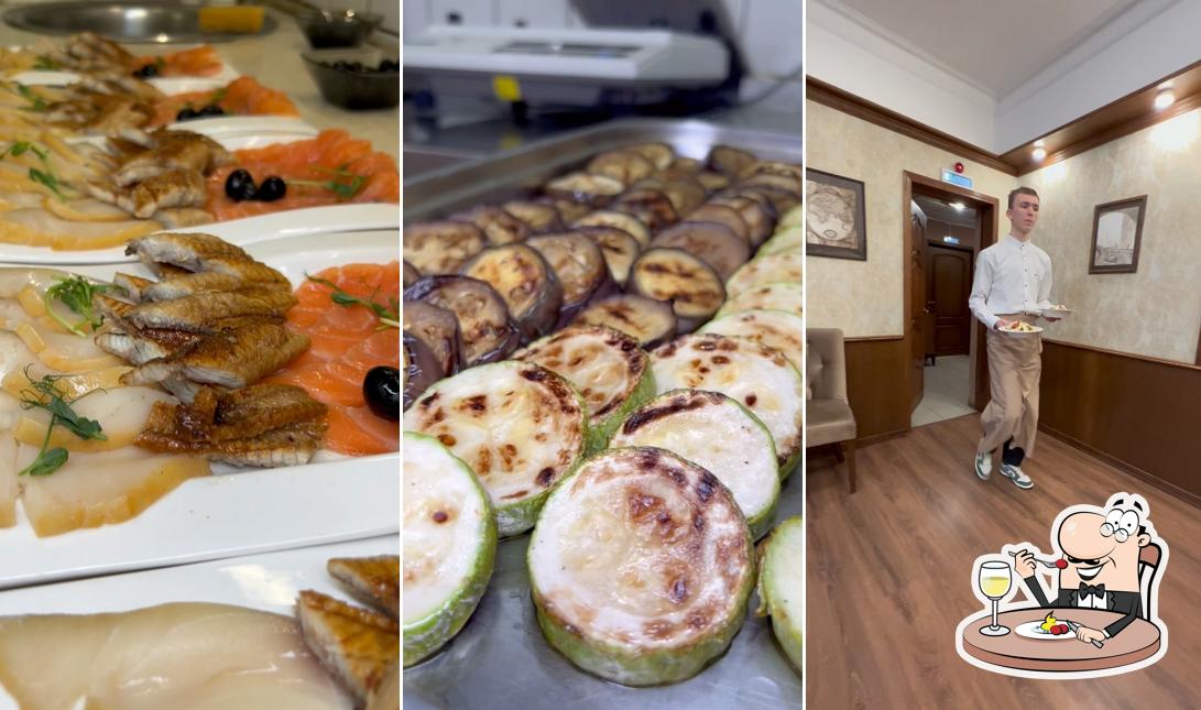 Еда в "Камее, Ресторан"