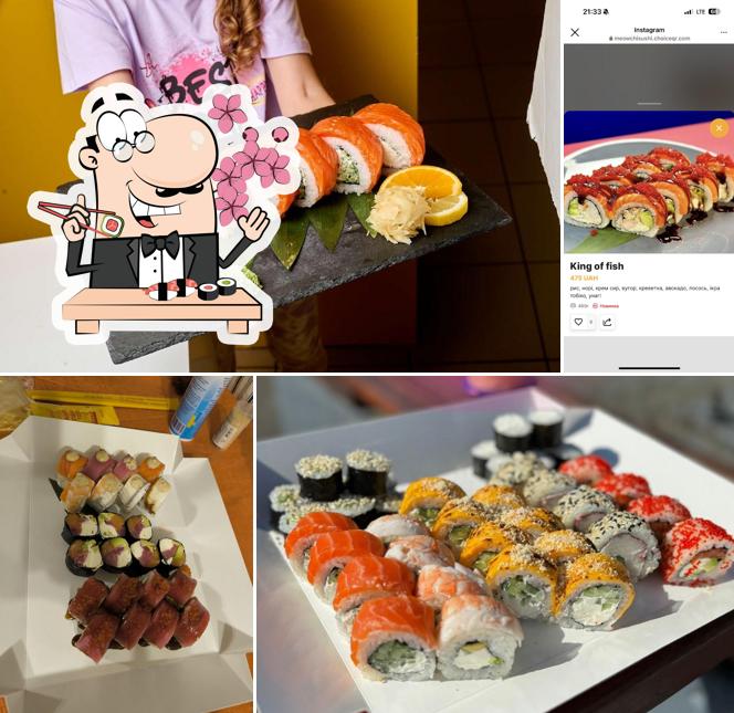 Meowchi sushi