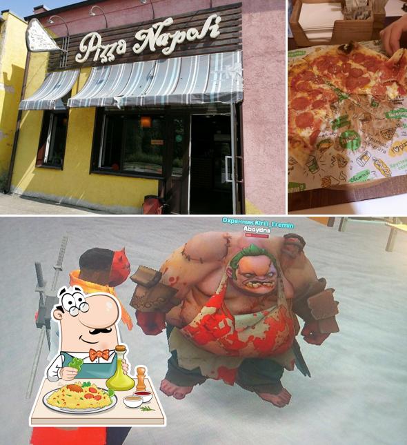 Еда в "Pizza Napoli"