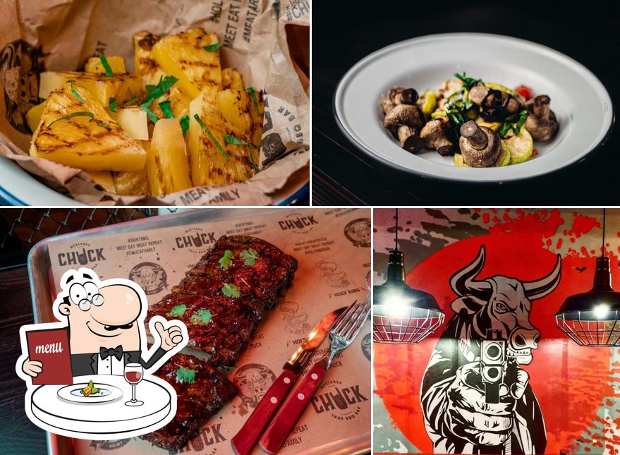 Блюда в "Top Blade BBQ Bar"