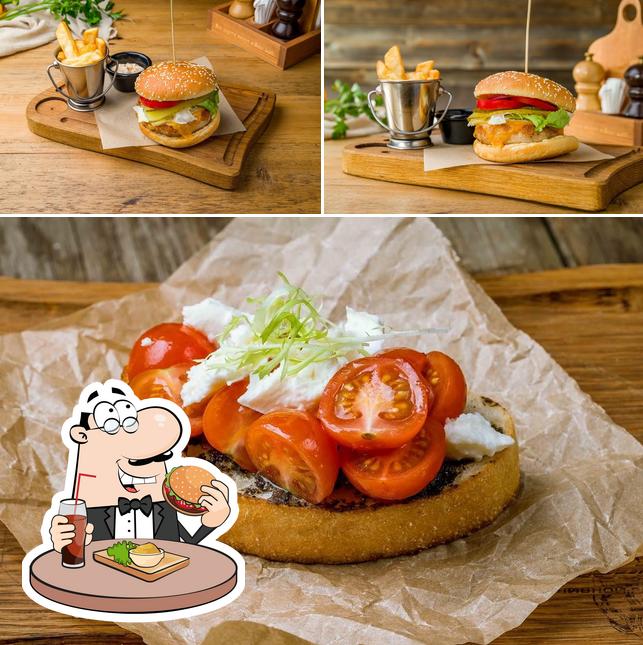 Побалуйте себя гамбургером в "Бире Лофт"