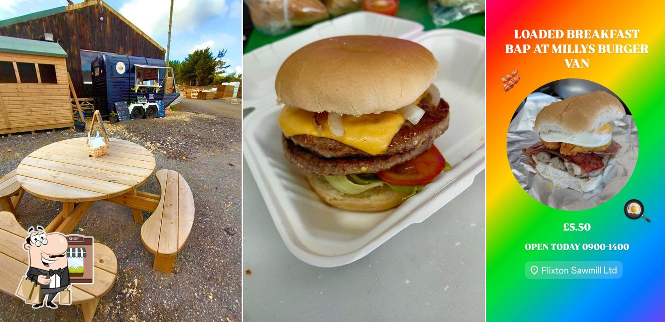 Food van Milly's Flixton Sawmills