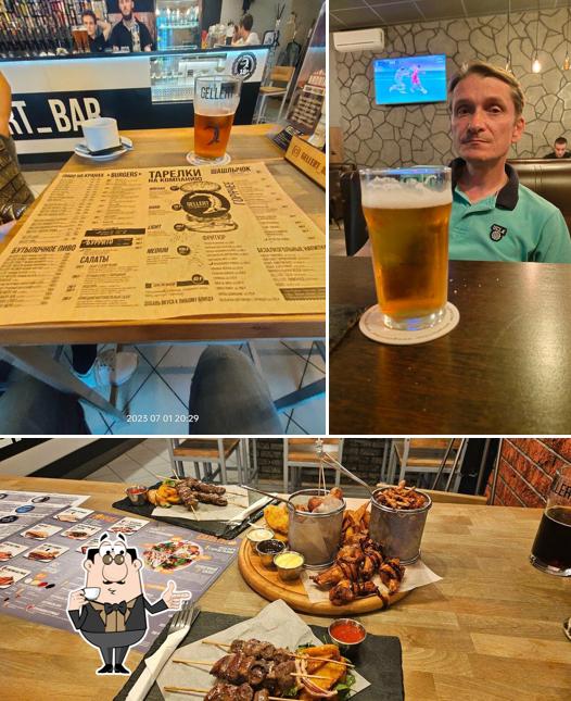 Насладитесь напитками в атмосфере "Gellert"