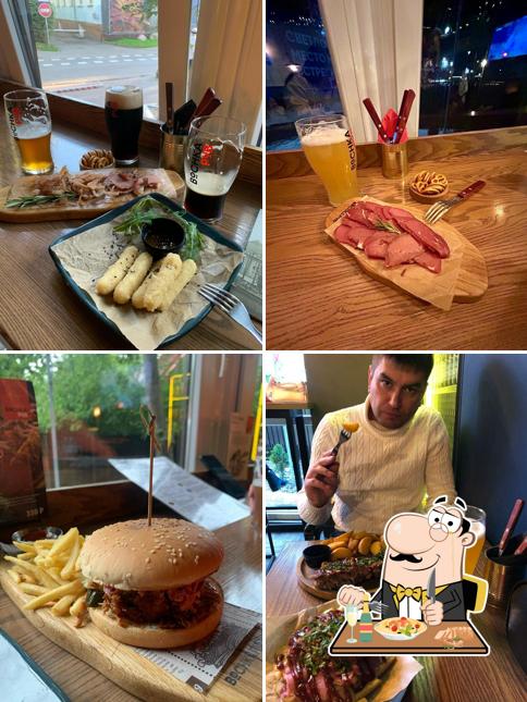 Еда в "Bochka Pub"