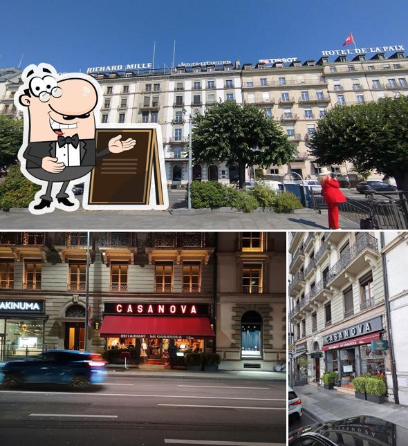 Внешнее оформление "Le Casanova"