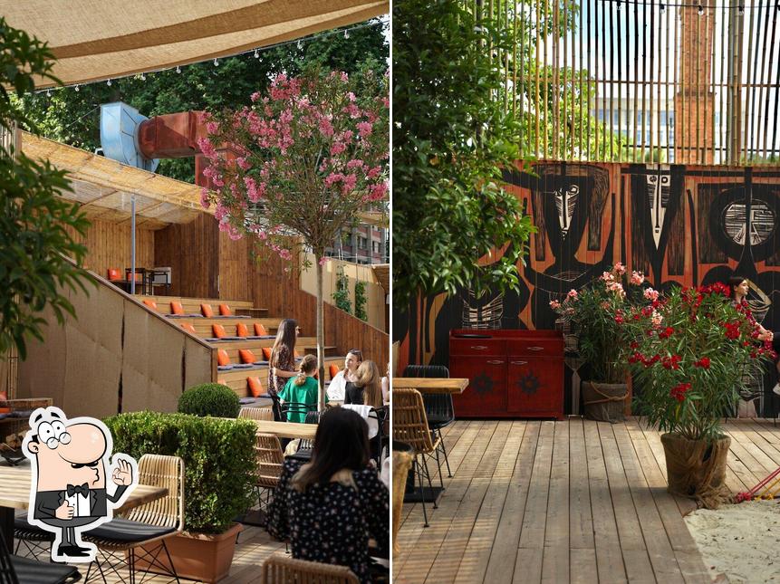 Это снимок ресторана "Этно-дворик Тулум"