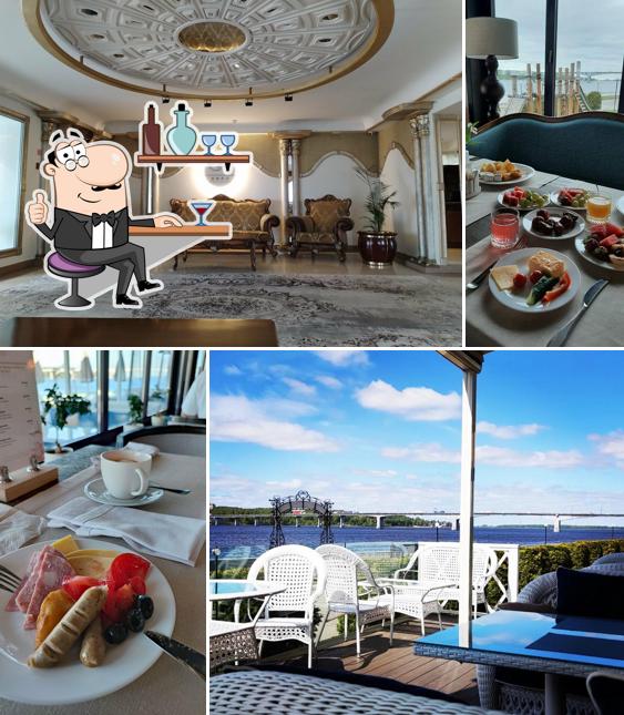 Посмотрите на внутренний интерьер "Золотого Кольца"