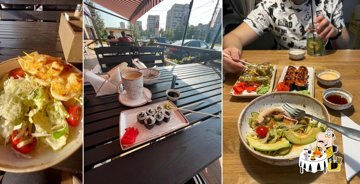 Блюда в "Река море"