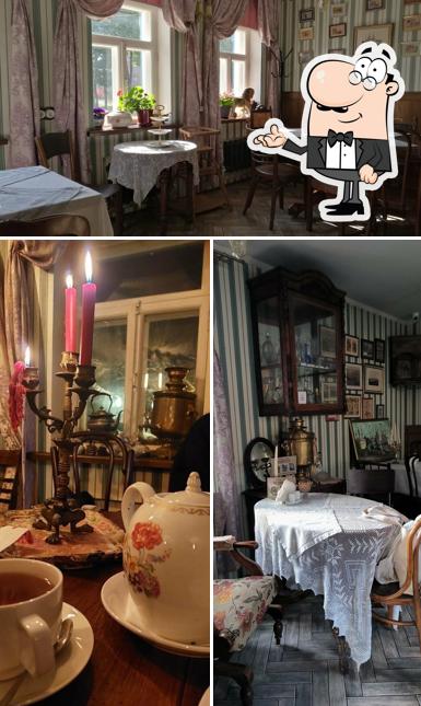 Посмотрите на внутренний интерьер "Графина"