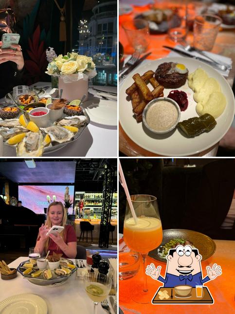 Еда в "Студия 64"