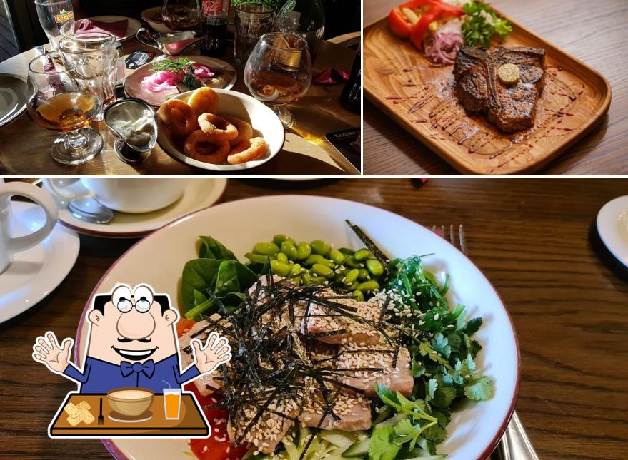 Еда в "Ведре Гвоздей"