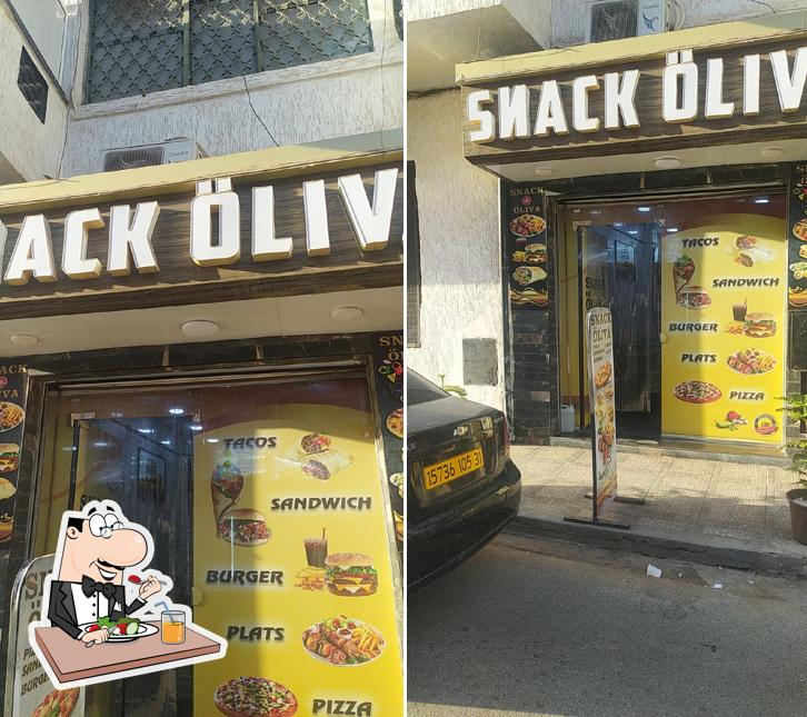 Snack öliva