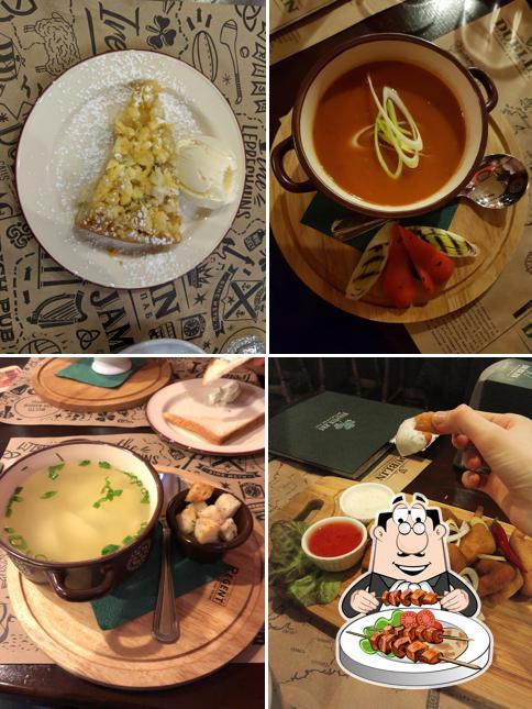 Еда в "Ирландском пабе Dublin"